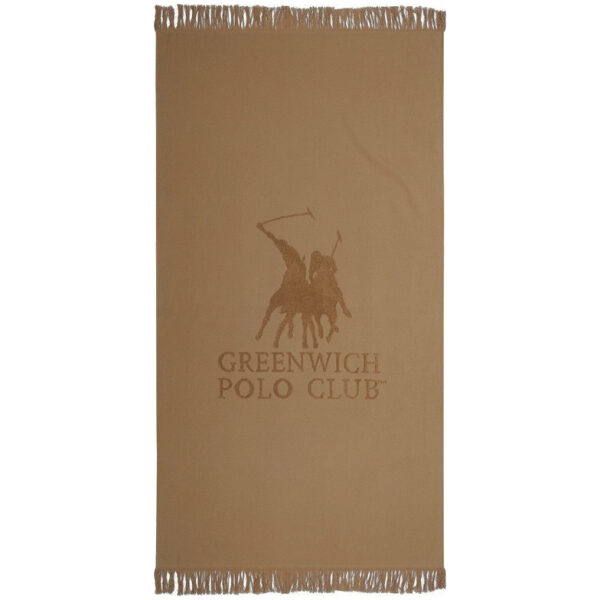 Πετσέτα θαλάσσης 80×170 Greenwich Polo Club 3530 Μπεζ