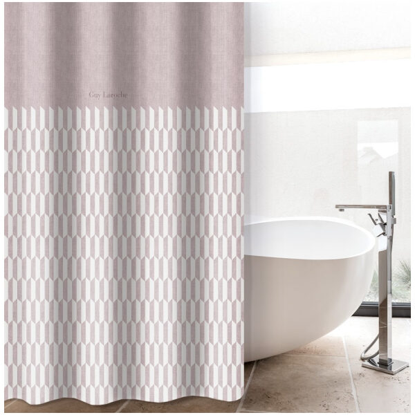 Bath curtain 180x190 Guy Laroche Accordo Powder