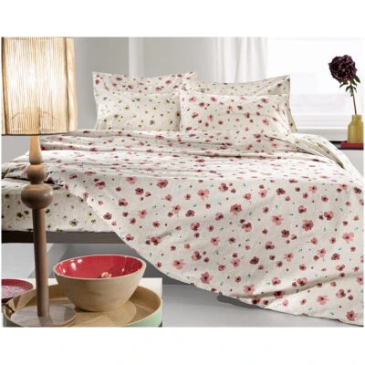 Σετ σεντόνια υπέρδιπλα 240×265 Guy Laroche Poetic - Coral