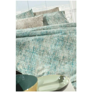 Set of extra double bed sheets 240x265 Guy Laroche Net Aqua