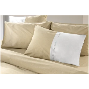 Set of extra double bed sheets 240x265 Guy Laroche Etoile Natural