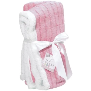 Baby knitted blanket 80x110 Das Home Relax 6411 Pink