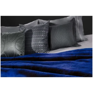 Single acrylic blanket 160x220 Guy Laroche Smooth Navy Blue