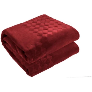 Blanket acrylic extra double 220x240 Guy Laroche Grand Bordeaux