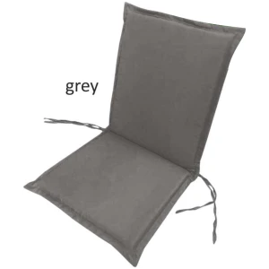 Chair cushion with high back 90x40x4 Flamingo Lida Grey