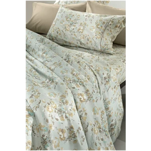 Extra double duvet cover set with 2 pillowcases Guy Laroche Griffin Green