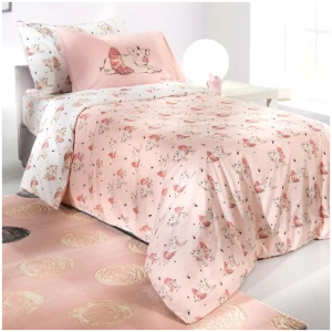 Bed sheet set 160x250 Saint Clair Piggy Pink
