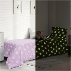 Bed sheet set - pillowcase 170x240 Beauty Home Melchior Art 6161 Pink