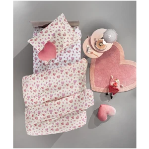 Bed sheet set 165x250 Guy Laroche Sweet Heart Pink