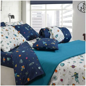 Bed sheet set 170x240 Nexttoo 3156 Blue