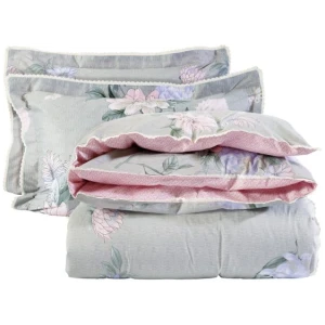 Bed sheet set 240×260 Das Home Prestige 1637 Pink Floral
