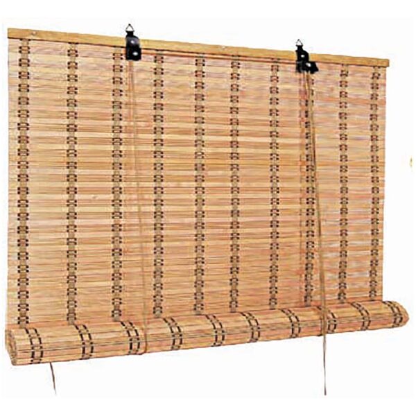 Bamboo shading curtains