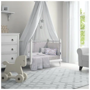 Baby knitted blanket 80x110 Greenwich Polo Club 2965 Grey