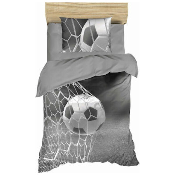 Bed sheet set 160x250 Flamingo Soccer Grey