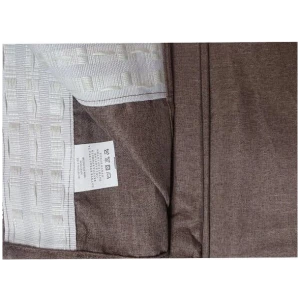 Curtain slot Width 300cm x Height 270cm  Dark brown color