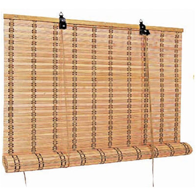 Κουρτίνες σκίασης μπαμπού μήκος 90cm x ύψος 180cm