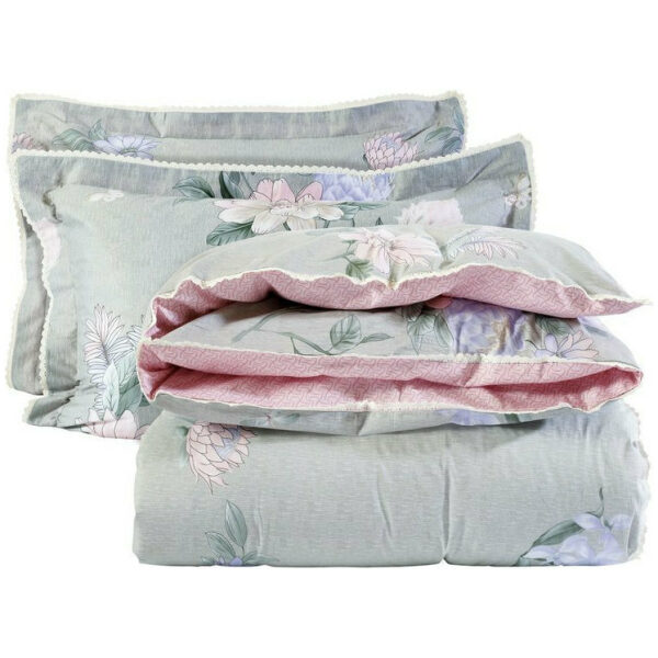 Blanket set 220x240 Das Home 1637 - Floral