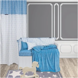Baby velor blanket 110x140 Greenwich Polo Club 2951 Ciel