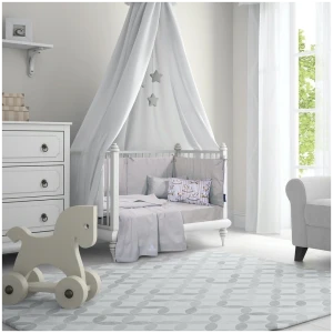 Baby knitted blanket 110×150 Greenwich Polo Club 2965 Grey