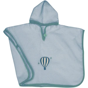 Baby poncho 45x60 Greenwich Polo Club 2907 Ciel