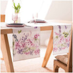Ράνερ 35x140 Gofis Home Lullaby Μπεζ Μωβ