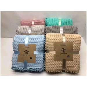 Blanket pique single 160x220 Beige
