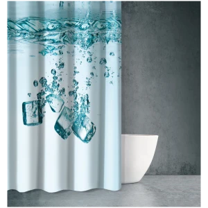 Bath curtain 180x200 Saint Clair Seawater Des 607 Blue