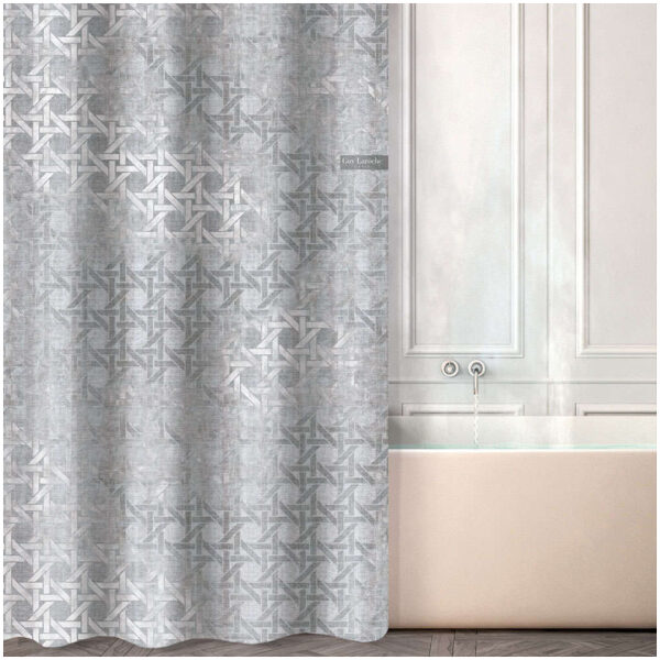 Bath curtain 180×185 Guy Laroche Vienna Anthracite