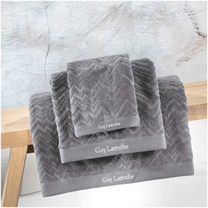 Set of towels 3pcs Guy Laroche Palacio Silver