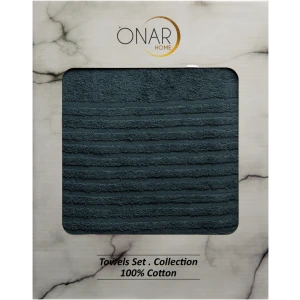 Set of towels 3pcs Onar Home 1116 Navy