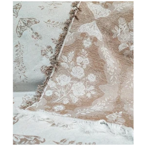 Sofa throw set 3 pieces double-sided cotton Malco Home Vintage