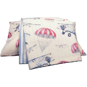 Baby sheet set 130x170 Greenwich Polo Club 8800 Cream Light blue