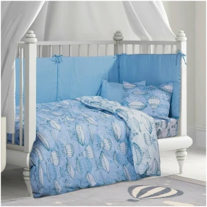 Baby sheet set 130×170 Greenwich Polo Club 2938 Blue