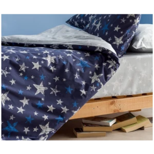 Single sheets set 160x260 Galaxy Blue