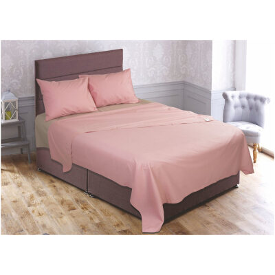 Σετ σεντόνια μονά 160×250 Flamingo Amethyst Smoke