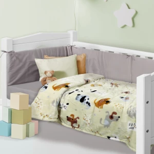 Baby fleece blanket Das Home Relax 4766 Beige