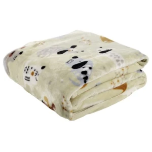 Baby fleece blanket Das Home Relax 4766 Beige