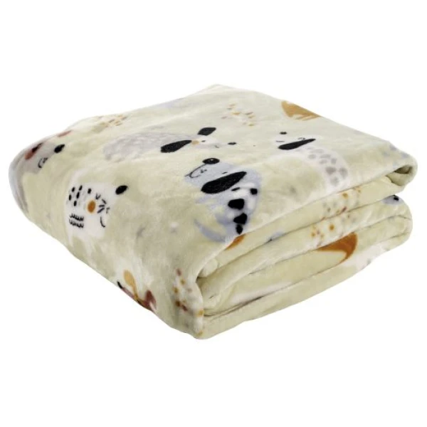 Baby fleece blanket Das Home Relax 4766 Beige