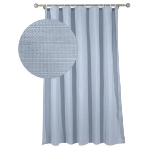 Bath curtain 180x200 Das Home 1087 - Light blue