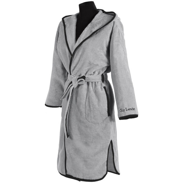 Hooded bathrobe Guy Laroche Comfy Smoke