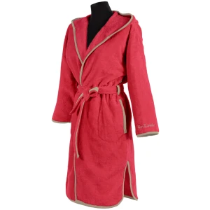 Guy Laroche Comfy red hooded bathrobe
