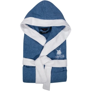 Child's Bathrobe Greenwich Polo Club 8606 Blue
