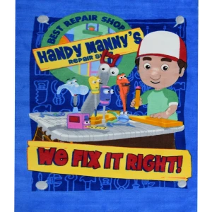 Children's carpet 140x200 Disney Handy Manny 801 Colorful