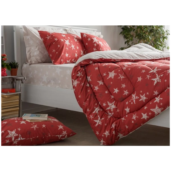 Duvet cover single 160x250 Galaxy Red