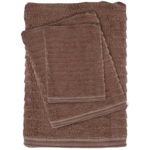 Set of towels 3pcs Das Home Best 0581 Brown