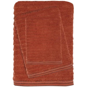 Set of towels 3pcs Das Home Best 0582 Dark Orange