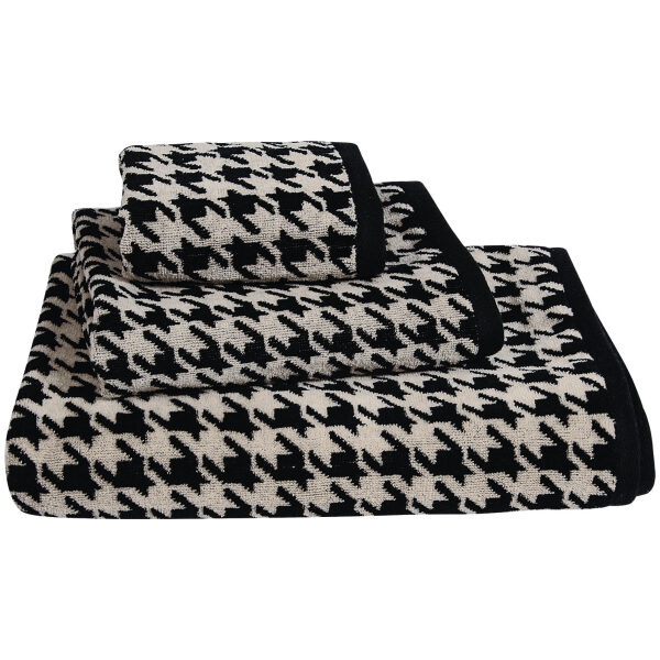 Set of towels 3pcs Greenwich Polo Club 2588 Ecru Black