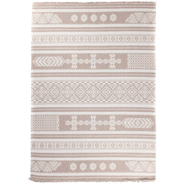 Βαμβακερό Χαλί Casa Cotton 22095 Beige Royal Carpet