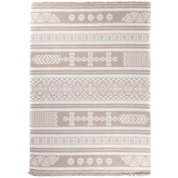 Βαμβακερό Χαλί Casa Cotton 22095 Beige Royal Carpet