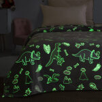 Κουβέρτα fleece φωσφορίζουσα Beauty Home Art 6145 γκρι